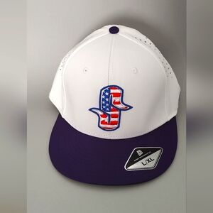 Seattle Baseball Men's  Hat  Dome Color White Size L/XL  New 100% Polyester  New